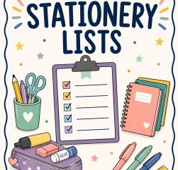 Stationery lists 2026/27
